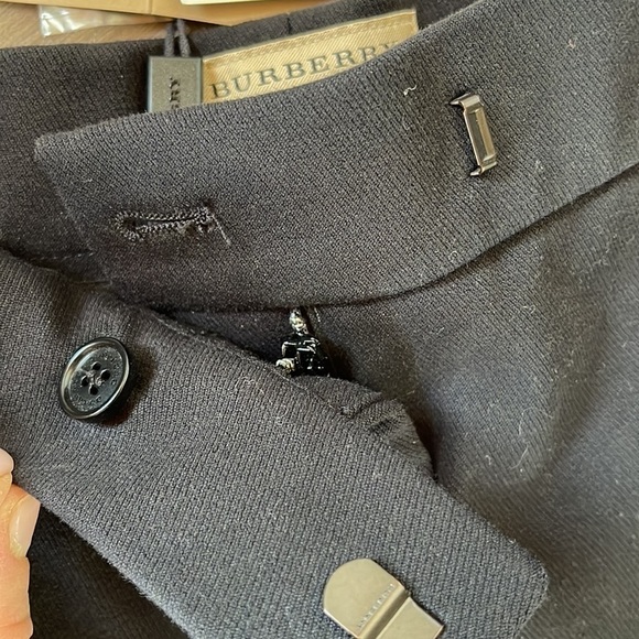 Burberry London England women’s size US 0 (UK 2) black dress pant trouser - Picture 9 of 15